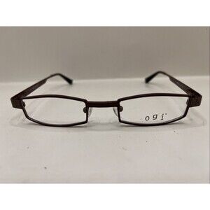 OGI Eyeglasses 2198 684 Designer Demo Lens Brown 43-19-130